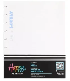 Bloque de hojas Fun Fleurs Classic Happy Planner