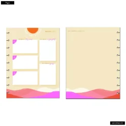 Bloque de hojas Organic Wellness Classic Happy Planner