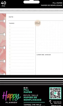 Bloque de hojas Taming The Wild Mini Happy Planner