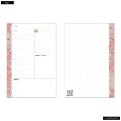 Bloque de hojas Taming The Wild Mini Happy Planner