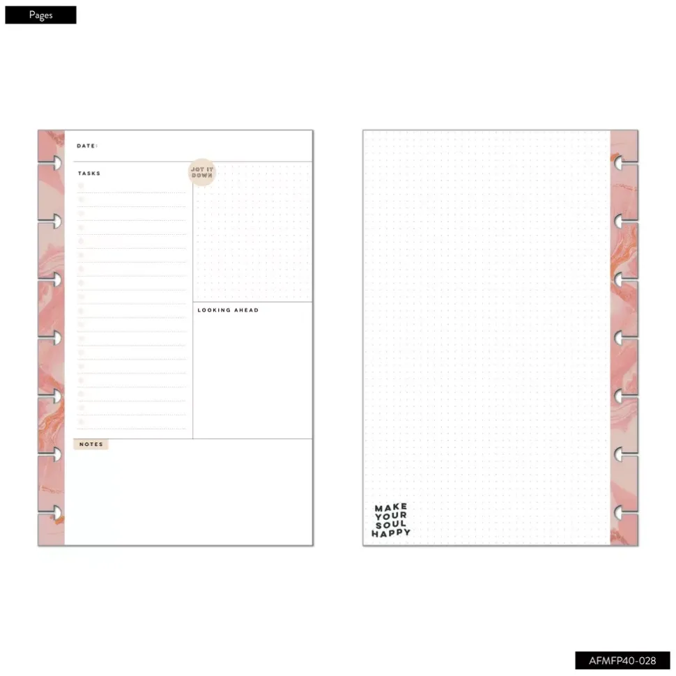 Bloque de hojas Taming The Wild Mini Happy Planner