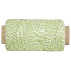 Bobina de Hilo Lima y Blanco Rayher 35m