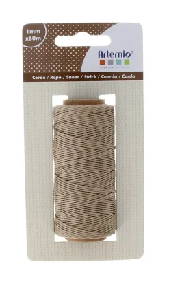 Bobina de hilo natural Artemio 1mm