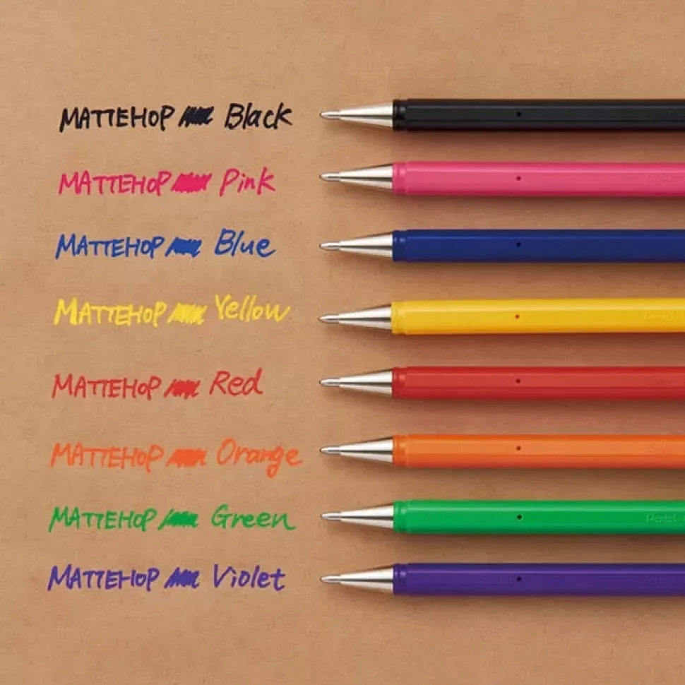 Bolígrafo de gel Azul Mattehop Pentel