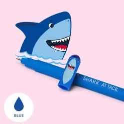 Bolígrafo de gel borrable Erasable Pen Shark Legami