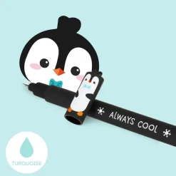 Bolígrafo de gel borrable Erasable Pen Penguin Legami