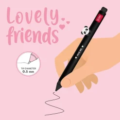 Bolígrafo de gel Lovely Friends Panda Legami