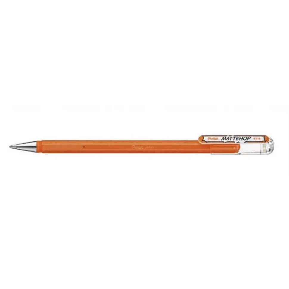 Bolígrafo de gel Naranja Mattehop Pentel