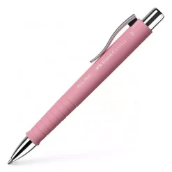 Bolígrafo rosa Poly-Ball Faber-Castell