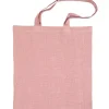 Bolsa de tela rosa Creativ Company 38x42cm