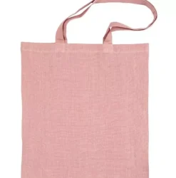 Bolsa de tela rosa Creativ Company 38x42cm