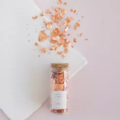 Botella de Cristal 3gr con Copos Bronze Flakes Wax it Lora Bailora