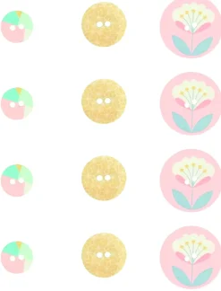 Botones de madera Scandisweet