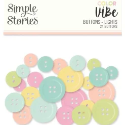 Botones Lights Color Vibe Simple Stories