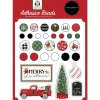 Brads Adhesivos Home for Christmas Carta Bella