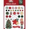 Brads adhesivos Nutcracker Christmas Echo Park