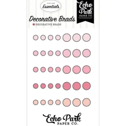 Brads decorativos Pink Essentials Echo Park