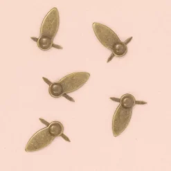 Brads y Botones de Giro Bronce Vintage Craftelier