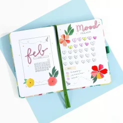 Bullet Journal Muted Meadow Happy Planner