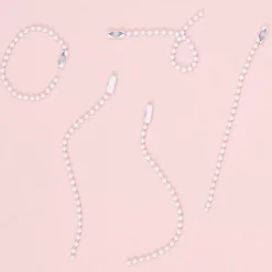 Cadenas de Bolas Blanco Craftelier 10cm