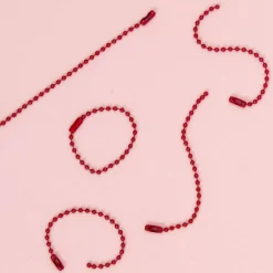 Cadenas de Bolas Borgoña Craftelier