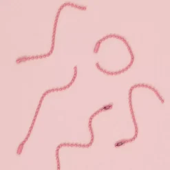 Cadenas de Bolas Rosa Chicle Craftelier