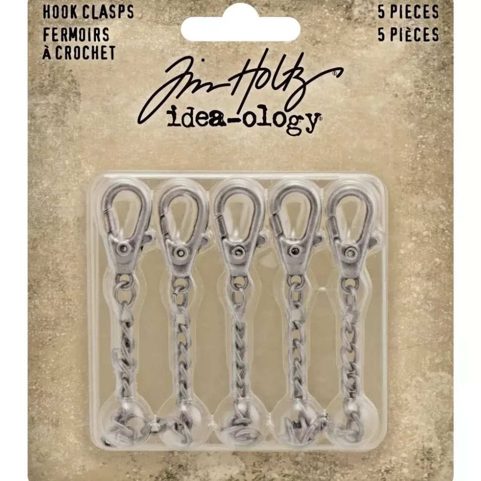 Cadenas Metálicas Hook Clasps Idea-Ology Tim Holtz
