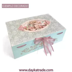 Caja accesorios + Tela Prediseñada + marco Dayka