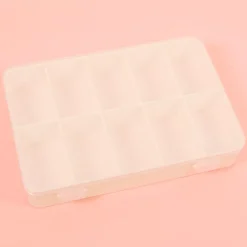 Caja Con 10 Compartimentos Blanca Craftelier