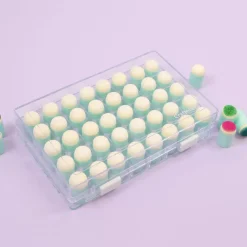 Caja con 40 Esponjas Dedal para Entintar Craftelier