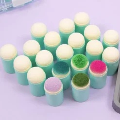 Caja con 40 Esponjas Dedal para Entintar Craftelier