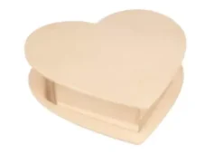 Caja Corazón Madera Artemio