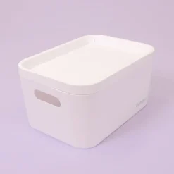 Caja de almacenamiento apilable con tapa Craftelier