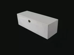 Caja de almacenamiento de cinturones y corbatas de madera