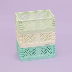 Caja de almacenamiento plegable Pequeña Mint Craftelier