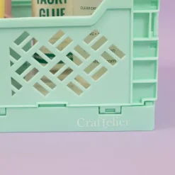 Caja de almacenamiento plegable Grande Blanca Craftelier