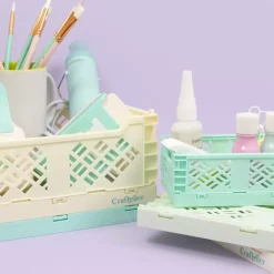 Caja de almacenamiento plegable Grande Mint Craftelier