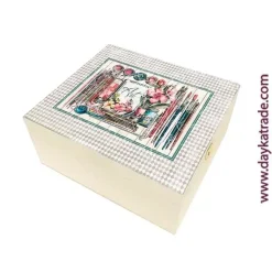 Caja de arte + Tela Prediseñada Dayka