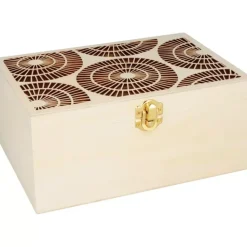 Caja de madera para té Boho Artemio