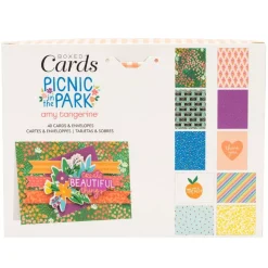 Caja de sobres y postales Picnic in the Park Amy Tangerine
