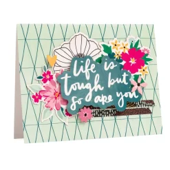 Caja de Sobres y Postales Brave + Bold Amy Tangerine