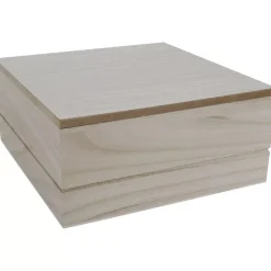 Caja Joyero con Tapa Decoman 20x20x9cm