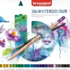 Caja metálica 36 lápices watercolour Bruynzeel