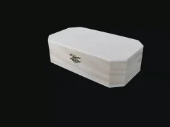 Caja octogonal de madera