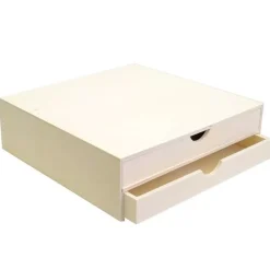 Caja organizadora de dos cajones