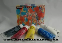 Caja surtida 5x100ml acrílico Studio