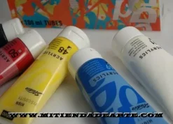 Caja surtida 5x100ml acrílico Studio