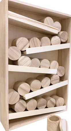 Calendario de Adviento con Cajas Redondas Artemio