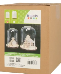 Campana de cristal 9x13cm Artemio