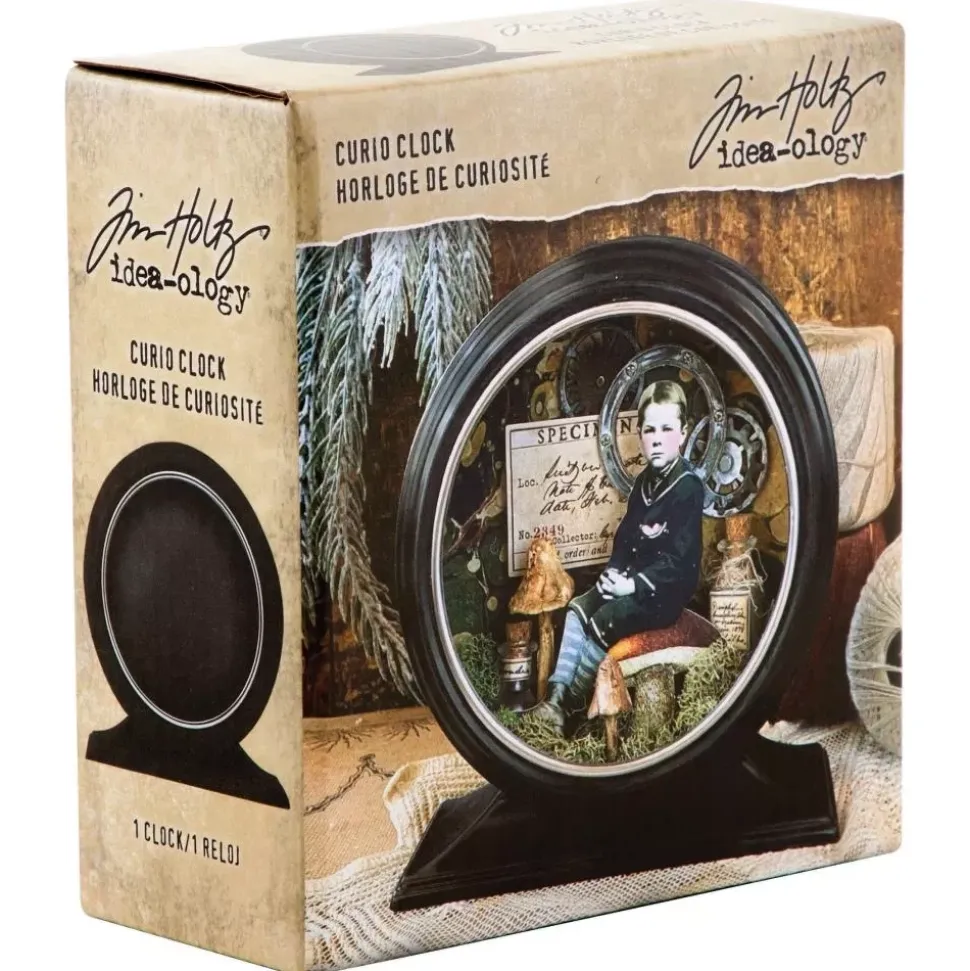 Carcasa de Reloj Negro Idea-Ology Tim Holtz